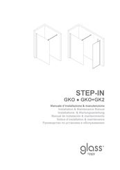 glass 1989 step-in Gko Notice D'installation & Maintenance