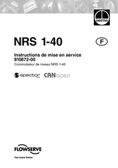 GESTRA NRS 1-40 Instructions De Mise En Service