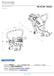 Transalp Fitness AC 324 Notice De Montage