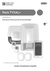 Delta Dore Pack TYXAL+ Guide D'installation Simplifié