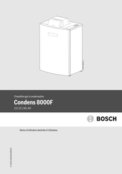 Bosch Condens 8000F 30 Notice D'utilisation Destinée À L'utilisateur