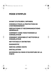 Laden CVT 146 Mode D'emploi