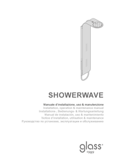glass 1989 SHOWERWAVE Notice D'installation, Utilisation & Maintenance