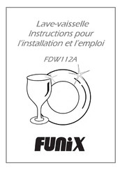 FUNIX FDW112A Instructions Pour L'installation Et L'emploi