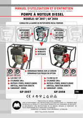 Micul Fermier GF 2057 Manuel D'utilisation Et D'entretien