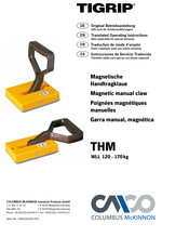 Tigrip THM 170 Traduction De Mode D'emploi