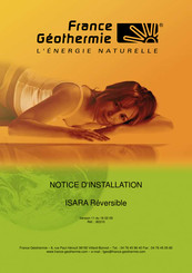 france geothermie ISARA 25 Notice D'installation