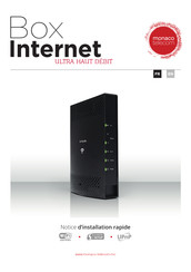 Monaco Box Internet Notice D'installation Rapide