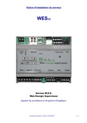 CARTELECTRONIC WESF4 Notice D'installation