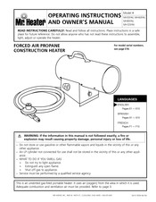 Mr. Heater MH85FAV Guide D'utilisation Et Manuel Du Propriétaire