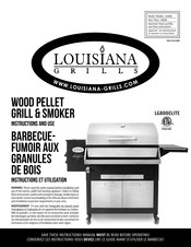 Louisiana Grills LG800ELITE Instructions Et Utilisation