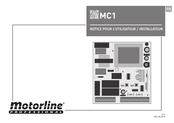 Motorline Professional MC1 Notice Pour L'utilisateur