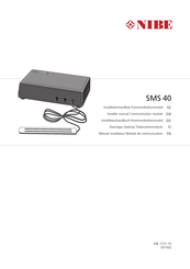 Nibe SMS 40 Manuel Installateur