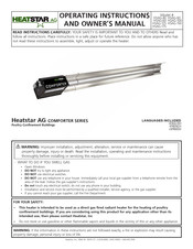 HeatStar HSAG-175 Instructions D'utilisation Et Manuel Du Propriétaire
