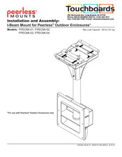 PEERLESS Mounts FPECMI-01 Installation Et Montage