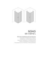 glass 1989 SOHO QD+Q L Notice D'installation & Maintenance
