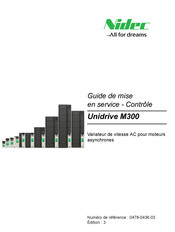 Nidec Unidrive M300 Guide De Mise En Service