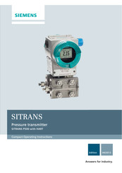 Siemens Sitrans P500 Notice De Service