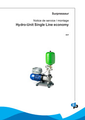 DP Pumps Hydro-Unit Single Line economy MVP Notice De Service / Montage