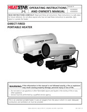 HeatStar HS3500DF Guide D'utilisation Et Instructions De Fonctionnement