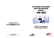 Cooper Scantronic KN 800 Notice D'installation Et De Programmation