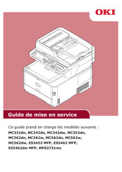 Oki MC562dw Guide De Mise En Service