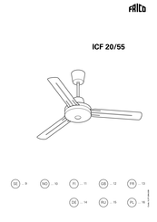 Frico ICF 20 Consignes De Montage Et Mode D'emploi