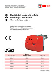 Riello 3784440 Instructions Pour Installation, Utilisation Et Entretien