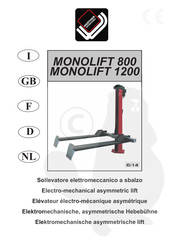 WERTHER INTERNATIONAL MONOLIFT 1200 Manuel D'instructions Pour L'utilisation Et L'entretien