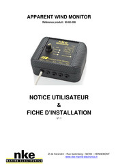NKE 90-60-398 Notice Utilisateur & Fiche D'installation