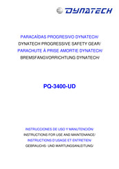 Dynatech PQ-3400-UD Instructions D'usage Et Entretien