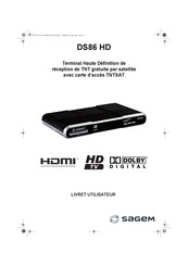 Sagem DS86 HD Livret Utilisateur