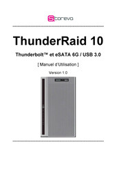 storeva ThunderRaid 10 Manuel D'utilisation