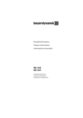 Beyerdynamic MC 836 Information De Produit