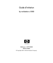 HP X1000 Guide D'initiation