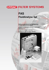 HYDAC FILTER SYSTEMS FAS Notice De Service Et De Maintenance