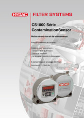 HYDAC FILTER SYSTEMS CS 1000 Notice De Service Et De Maintenance