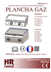 Fainca HR PLC900CRRN Instructions Pour Le Fonctionnement