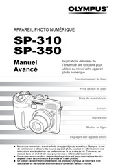 Olympus SP-310 Manuel Avance