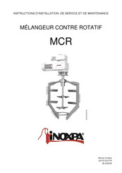 iNOXPA MCR Instructions D'installation, De Service Et De Maintenance