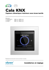 elsner elektronik Cala KNX TH Installation Et Réglage