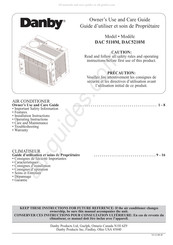 Danby DAC5210M Guide D'utiliser Et Soins De Propriètaire