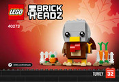 LEGO BRICK HEADZ 40273 Mode D'emploi