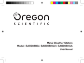 Oregon Scientific BAR908HGU Mode D'emploi