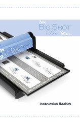 Ellison Big Shot Pro Livret D'instructions