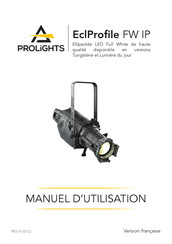 ProLights EclProfile FW IP Manuel D'utilisation