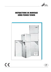 Durr Dental Power Tower PT210 Instructions De Montage