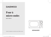 Daewoo KOR-6LNEOR Mode D'emploi