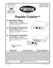 Hatco Rapide Cuisine IRNG-PB1-36 Manuel D'installation Et D'utilisation