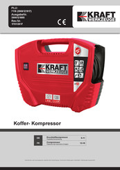Kraft Werkzeuge 7110 Traduction Des Instructions D'origine